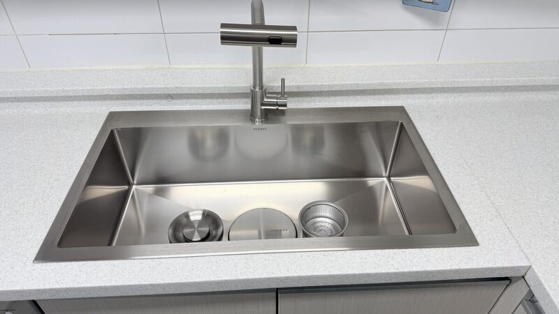충주 세중참사랑아파트 NEONOX RT858 사각싱크볼 + 트랜드 VIVANT DOT TA252 폭포수전 시공