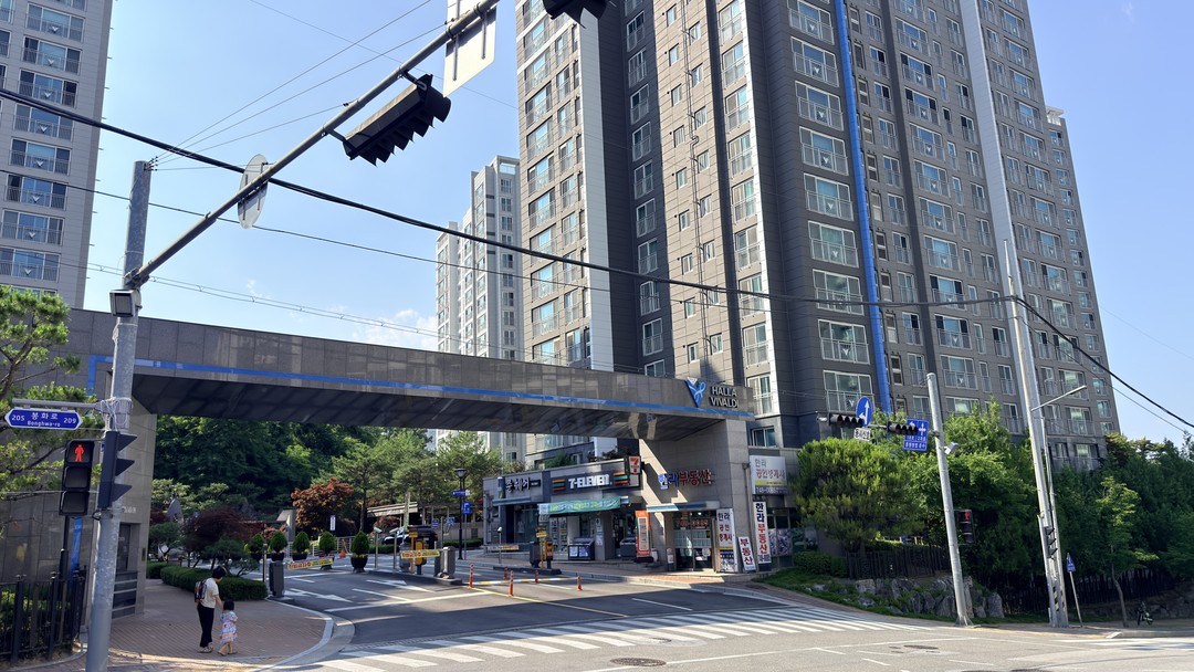 원주 한라비발디 2차 아파트 외관